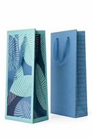 Sac fourre-tout en papier kraft recyclable de luxe haut de gamme, durable, avec poignée en ruban pour l'emballage de vêtements