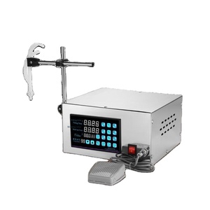 Small Semi-Automatic Pneumatic Driven High Precision Filling Machine for Beer Juice Milk Liquor Beverage Quantitative Filling - Product Image 4