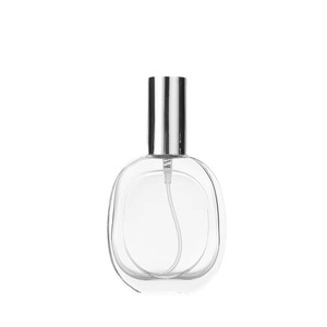 Flacon de parfum en verre Yuan Xianghong 50 ml avec tête de pompe à pression, flacon cosmétique rechargeable - Product Image 5