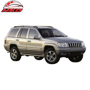 Tapis de sol pour Jeep Grand Cherokee 99-04, tapis avant et arrière beige 4 pièces - Velours - Product Image 2