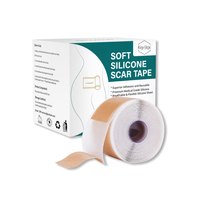 Bande adhésive en silicone XIUKAI, rouleau réutilisable pour le soin quotidien des cicatrices, feuille respirante et flexible, application facile