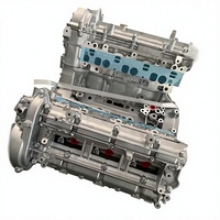Suku Cadang Mesin Diesel OM642 OM642.826 642826 Perakitan Mesin Mobil Diesel V6 3.0 Motor untuk Mercedes Benz W166 X166 GLE350 ML350