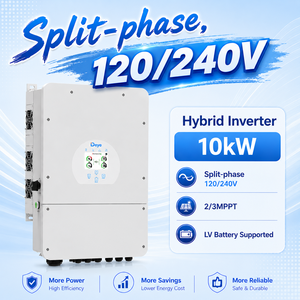 อินเวอร์เตอร์ไฮบริดแบบแยกเฟส Deye SUN-10K-SG02LP2-US-AM2 10kw 120/240v แรงดันต่ำ พร้อมแบตเตอรี่ 48v/51.2v - Product Image 1