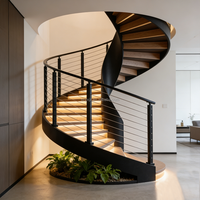 Système de garde-corps moderne en verre pour escalier et balcon, en acier inoxydable 304, installation DIY, utilisation intérieure/extérieure, terrasse extérieure