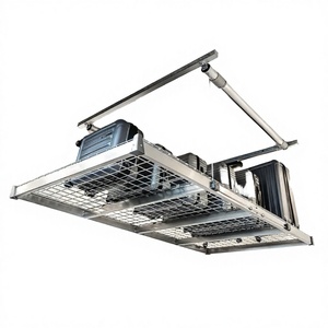 Étagères de rangement motorisées pour plafond de garage, blanches, avec garantie de 3 ans pour optimiser l'espace - Product Image 2