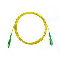 SC APC Singlemode Simplex Fiber Optic Patch Cord Cable 2.0mm 9/125um G657A2 FTTH Optical Fiber Jumper 3m