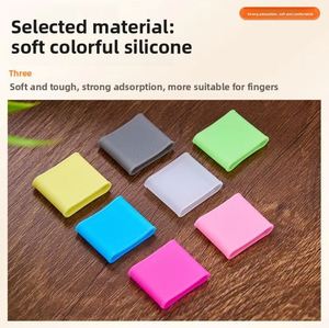 Protège-doigts en silicone en vrac, manchons élastiques antidérapants pour le sport, le golf, le basketball, le badminton, protection et soutien des doigts - Product Image 4