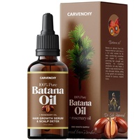 100% Minyak Esensial Perawatan Rambut Herbal Batana & Rosemary Vegan Organik Murni untuk Memperkuat & Menutrisi Rambut Anti-Rontok