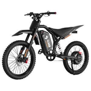 Vélo électrique tout-terrain sportif avec moteur arrière sans balais 3000W, batterie lithium-ion 60V 25AH et freins hydrauliques doubles - Stock USA - Product Image 1