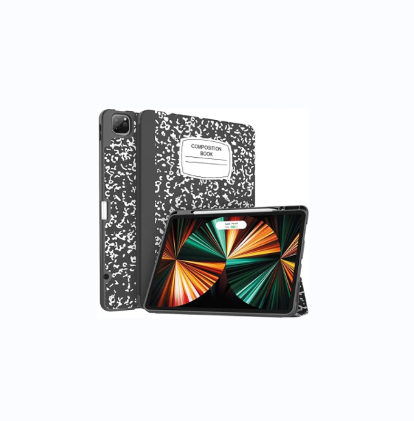 Factory Customized Printing for iPad Pro 12.9 2021 Shockproof Case Tablet Covers & Cases Composition with Pencil Holder