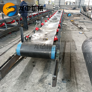 Sistem konveyor otomatis industri untuk sabuk pasir batu bara pertambangan sabuk konveyor batu pengangkut tanaman rol sabuk konveyor - Product Image 1
