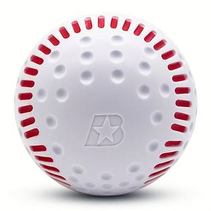 Balle de baseball personnalisée de haute qualité avec logo, 9 pouces, à fossettes, en cuir et PU, pour l'entraînement avec machine à lancer, disponible en magasin de liquidation - Product Image 3