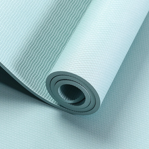 Échantillon Gratuit Tapis de <span class=keywords><strong>Yoga</strong></span> Personnalisé Imprimé 5mm en PU Écologique Naturel Surface Antidérapante Sangle de Transport Longueur 185cm - Marque Favofit - Product Image 5