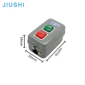 Kelly Momentary Dreiphasen-Motor Start knopf Schalter Box Doppel-Druckknopf schalter EIN-AUS KH-201 305 - Product Image 3