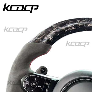 Volante de fibra de carbono de cuero LED para BMW <span class=keywords><strong>Mini</strong></span> <span class=keywords><strong>Cooper</strong></span> <span class=keywords><strong>MINI</strong></span> CLUBMAN <span class=keywords><strong>CABRIO</strong></span> COUNTRYMAN R57 R58 R55 R56 R59 - Product Image 5
