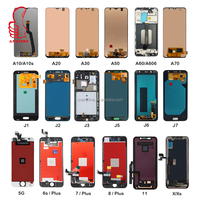 Écran LCD de remplacement pour Samsung Galaxy, écran tactile numériseur complet avec châssis, tous les modèles des séries Galaxy A, J, M, F