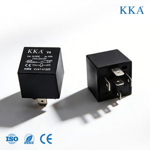 Relé Automotivo KKA-V4, Relé de Carro 12V 24V 40A, Relé Automático Tipo Cúbico com Resistor ou Diodo para Veículos e Máquinas - Product Image 1