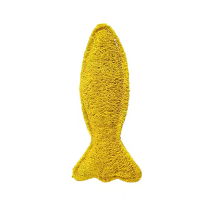 Juguete Natural de Fibra Vegetal Comestible para Mascotas, Juguete para Perros para Masticar y Limpiar los Dientes, Simulación de Pez con Hierba Gatera - Product Image 3