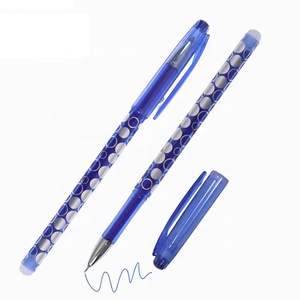 Bolígrafo de Gel Borrable Foska, Color Azul, Punta Fina de 0.5mm, para Diario, Trabajo Escolar, <span class=keywords><strong>Tareas</strong></span> de Oficina, Toma de Notas, Gran Venta - Product Image 1