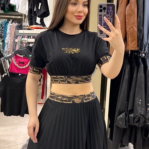 Novedades de Moda Casual 2025, Ropa de Marca para Mujer, Conjunto de 2 Piezas, Conjuntos de Dos Piezas, Ropa de Verano para Mujer - Product Image 4