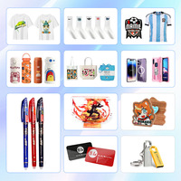 Impresora Digital de Inyección de Tinta de Alta Velocidad, Impresora UV DTG A3 Plus para Impresión en Tela, Camisetas y Bolsas