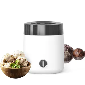 Household Ice Cream Maker 1.2L Classic Automatic Soft Ice Cream Machine Home Ice Cream Maker