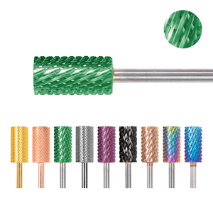 Tungsten Nail <strong>Drill</strong> <strong>Bit</strong> Set 10pcs Tornado Volcano <strong>Cone</strong> Large Barrel Long Life Nano Purple 4XC Carbide Nail <strong>Drill</strong> <strong>Bit</strong> - Product Image 6