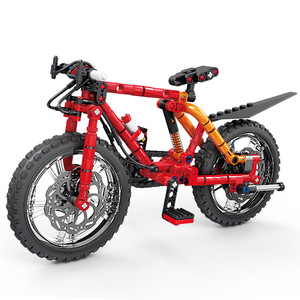Kaizhi KY1119 Gaobole Blocs de construction Moto Ornement en plastique ABS Jouet éducatif à assembler pour garçons de 0 à 3 mois - Product Image 1
