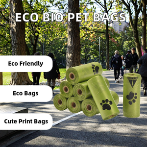 Venta Directa de Fábrica Original JasonL Bolsas Ecológicas Biodegradables Desechables para Excrementos de Perro Estilo Rollo de Plástico - Product Image 2