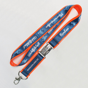 Lanières de cou en polyester personnalisées avec logo personnalisé pour Promo - Product Image 5