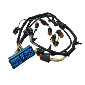 Engine Harness Excavator Spare Parts Electrical Part 260-5542 2605542 J7343X1 for C6.6 GRADER CAT12M CAT120M LOADER CAT930H CAT9