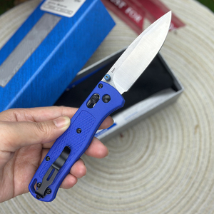Meilleure vente : Étui pliable personnalisable OEM pour couteau de camping BM535 BUGOUT, lame en acier S30V de qualité DIY, pointe de lance, EDC - Product Image 2
