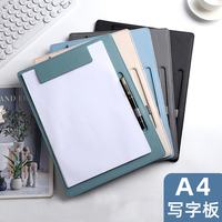 Porte-documents A4 avec clip magnétique, porte-documents en cuir imperméable pour restaurant