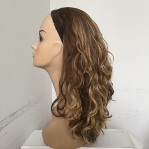 Perruques <span class=keywords><strong>de</strong></span> <span class=keywords><strong>sport</strong></span>/gym sans colle, style vague, 100 % cheveux humains européens, <span class=keywords><strong>prix</strong></span> <span class=keywords><strong>d</strong></span>'usine en gros, pour femmes blanches - Product Image 3