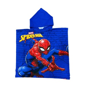 Accappatoio con Cappuccio in Microfibra Super Morbida per Bambini e Bambine, Stampa Cartone Animato, Indossabile e Assorbente per Uso Quotidiano - Product Image 6