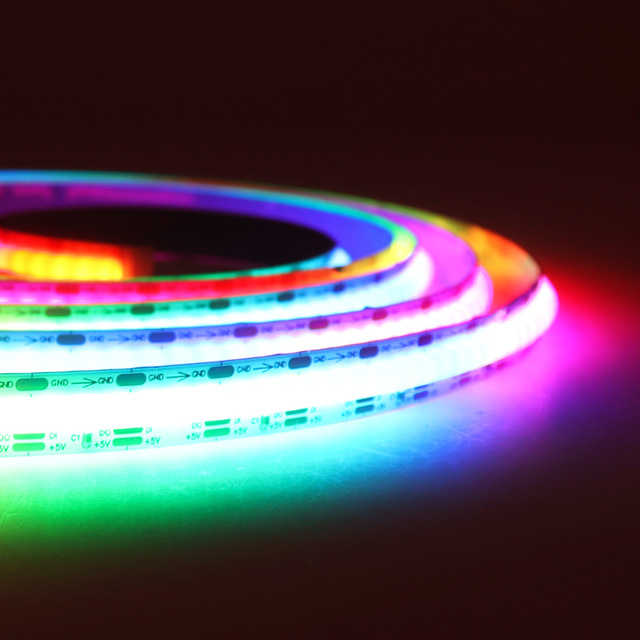 Dream Color COB LED Strip Pixel Addressable 320LEDs/m High Bright Full Color Magic Coloful FOB Led Tape Cob Strip Led
