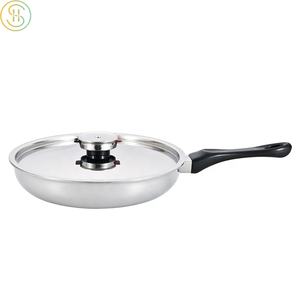 5 ชั้น 9 ชิ้นสแตนเลส 304 น้ํา greaseless ชุดเครื่องครัวหม้อและกระทะชุดกระทะเหนี่ยวนําสําหรับความปลอดภัยไมโครเวฟเครื่องล้างจาน - Product Image 4