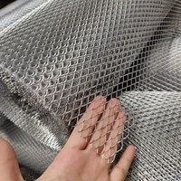 Rouleaux de maille en métal déployé en aluminium de trou de diamant d'approvisionnement d'usine pour la maille de plâtre de mur