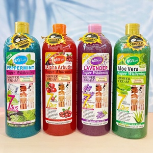 Gel <span class=keywords><strong>Doccia</strong></span> Esfoliante 1L per Commercio Estero Transfrontaliero, con Glicerina, Idratazione a Lunga Durata, Pulizia Profonda per Uomo, Spa/Salone di Bellezza - Product Image 4