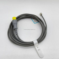 Capteur de température rectal réutilisable pour la surveillance des patients Thermistance NTC 10K avec câble de 1.5m Interface YSI compatible médicale