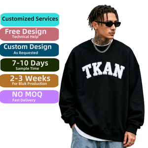 เสื้อสเวตเตอร์แบบสวมหัวของผู้ชายเสื้อถักแบบลำลองคอกลมสำหรับฤดูหนาวโลโก้ออกแบบได้ตามต้องการ TKAN277 - Product Image 3