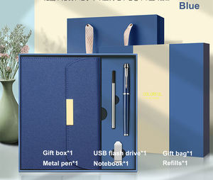 Grosir set hadiah perusahaan botol Notebook dan pena untuk souvenir Natal tamu pernikahan - Product Image 3