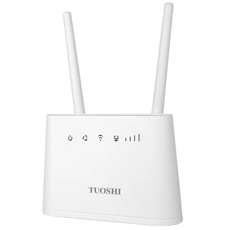 TUOSHI lte 4g sim router Internet modem 300mbps cat4 mobile hotspot router B1 B3 B8 B40 4g wireless router