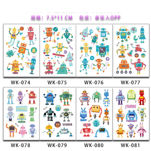 Pegatinas de <span class=keywords><strong>tatuaje</strong></span> temporal No se requieren técnicas o herramientas especiales, simplemente pegue la pegatina en su piel - Product Image 2