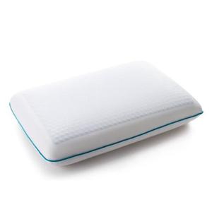 Luxus Medium Firm Ungiftiges Gel Infundiert Cool Silikon Memory Foam Kissen Gestrickte Nackens tütze Solid Pattern Type - Product Image 2