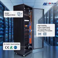 Unité de distribution d'alimentation (PDU) intelligente à montage en rack avec surveillance à distance pour les équipements de serveurs informatiques des centres de formation informatique
