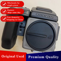 Appareil photo reflex numérique d'occasion Hasselblad H4D-60 avec capteur CCD 60MP, batterie au lithium, écran 2"-3", corps en ABS, emplacement pour carte SD