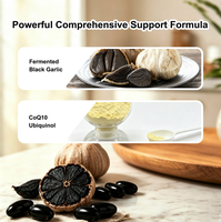 Complément Alimentaire en Gélules Souples d'Extrait d'Ail Noir Fermenté OEM CoQ10 Ubiquinol