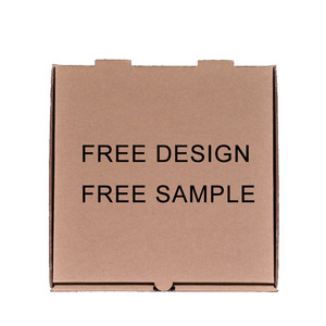 Wholesale Pizza Box Corrugated Custom Pizza Box All Size 9 10 11 12 14 18 Inch Corrugated Paper Pizza Boxes