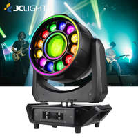 Équipement d'éclairage de scène pour DJ, concert et événements, faisceau LED 200 W, Bee Eye 12x40 W, 4 en 1, faisceau LED RVB, tête mobile avec zoom